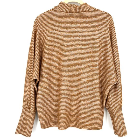 Urban Outfitters Size Small Out from Under Amelia Stripe Mock Neck Sweater - Picture 6 of 8